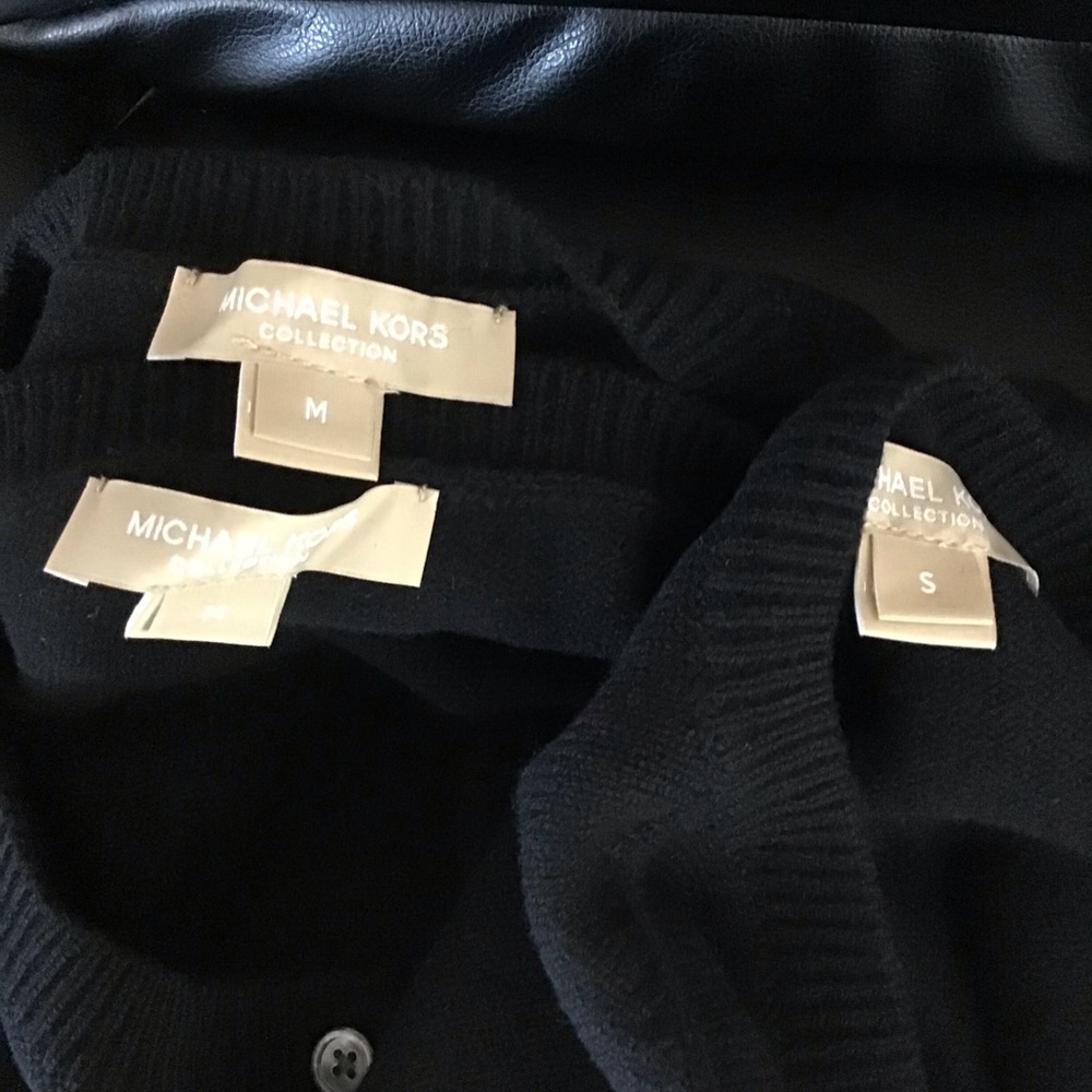Michael Kors Collection Cardigan Cashmere Shrug Sweater - Picture 6 of 7